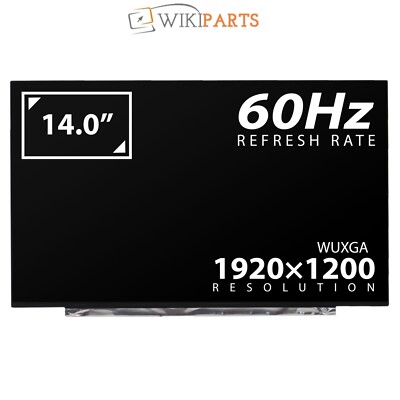 14,0'' LCD 60Hz Bildschirm kompatibel mit NV140WUM-N4H V8.0 Laptop Panel 30-PIN