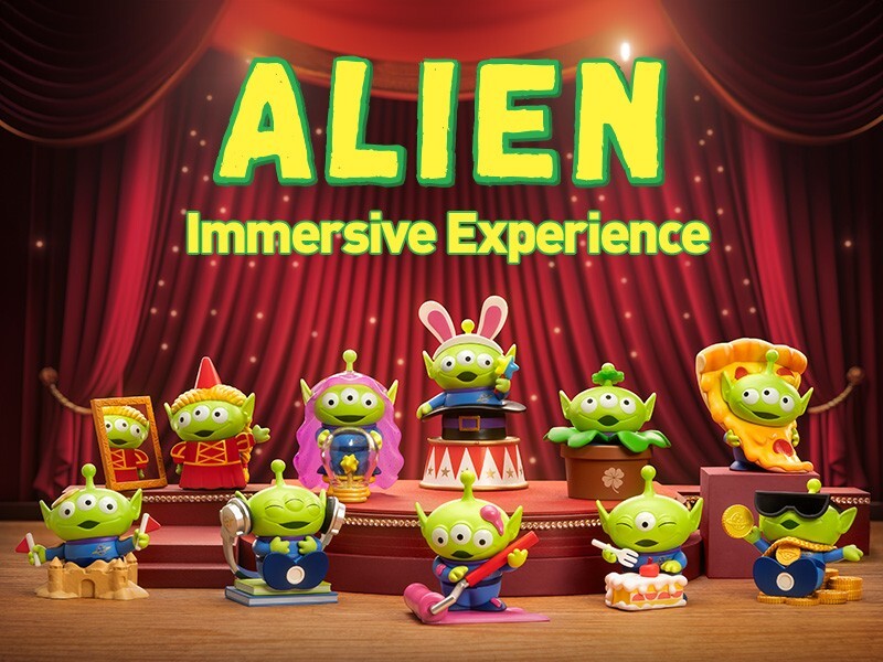 Pop Mart Disney Pixar Alien Immersive Experience Series Pop Mart Disney Pixar Alien Immersive Experience Series