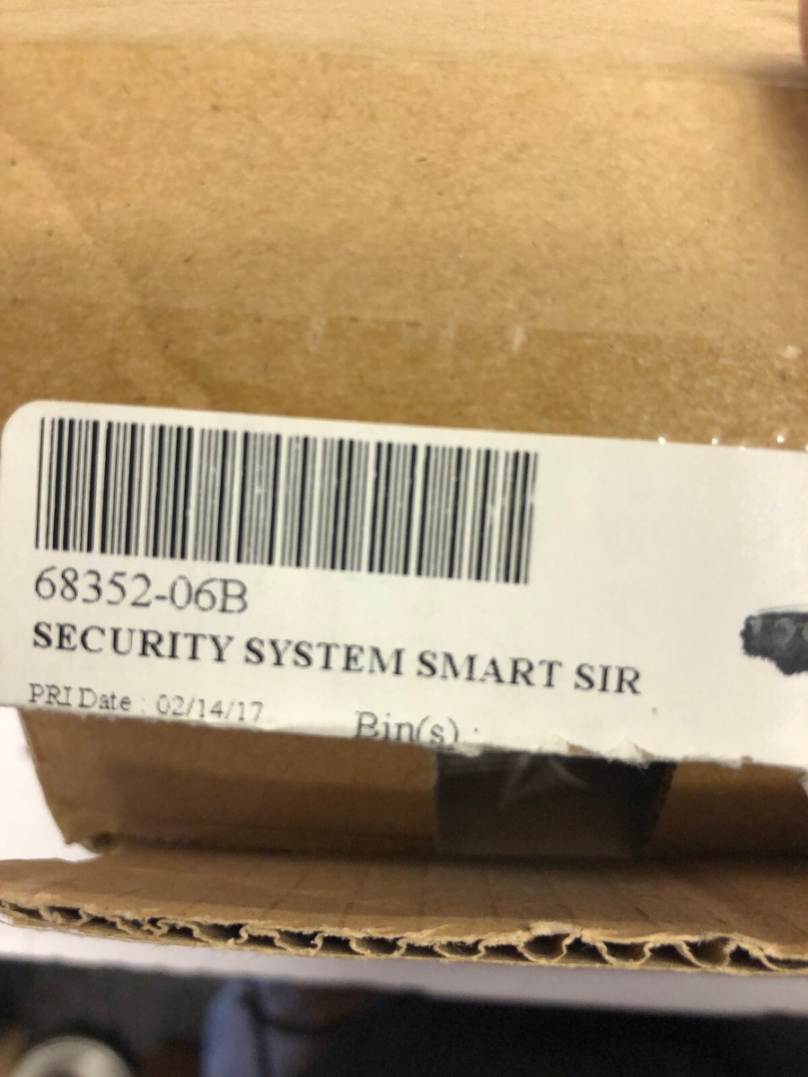 Harley-Davidson SECURITY SYSTEM SMART SIRE 68352-06B Harley