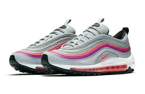 grey pink purple air max 97