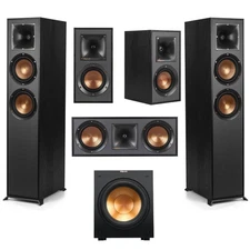 Klipsch Reference 5.1 Home Theater Pack, Black #1065834 K2