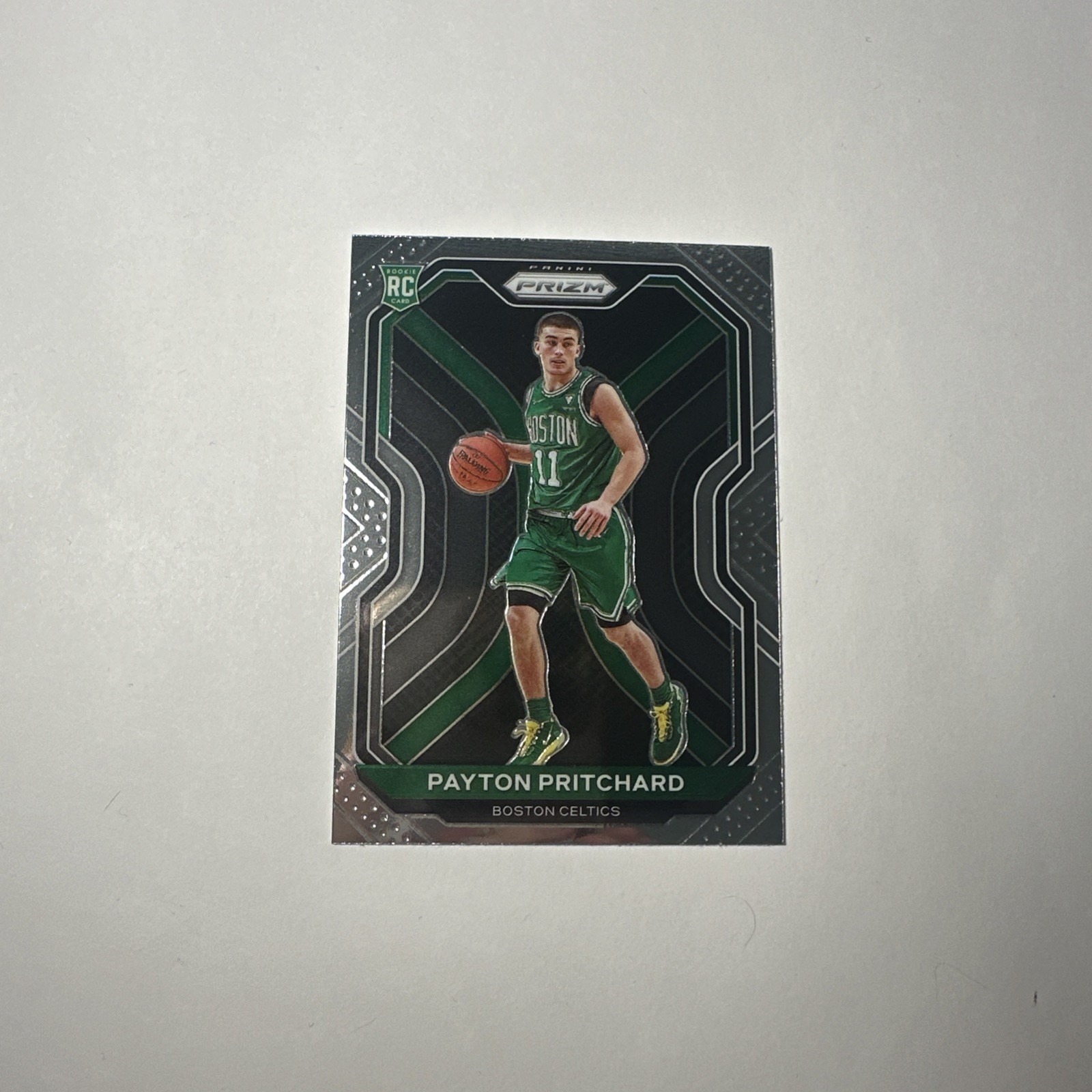 PEYTON PRITCHARD 2020-21 PANINI PRIZM RC #257 BOSTON CELTICS BASE