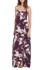 Love, Fire Womens Maxi Slipdress Size M