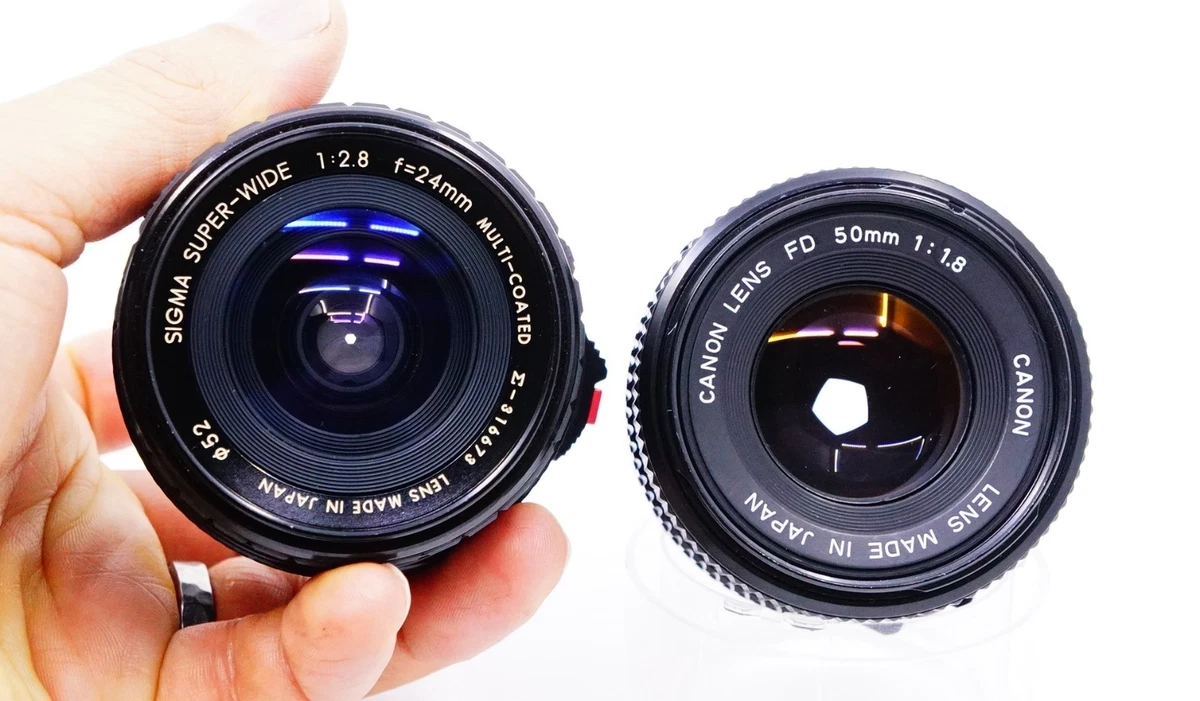 Canon FD 24mm Focal Camera Lenses for sale - eBay