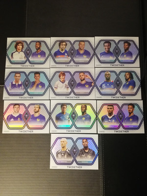 Panini Eternity Bleus Full Set TWOGETHER 10 Cards Complete Équipe De France