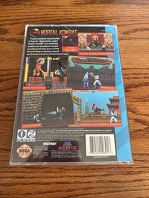 Mortal Kombat (Sega CD, 1993) With Manual NOT TESTED