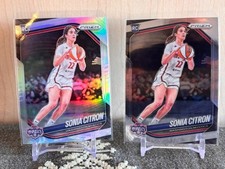 2025 WNBA Sonia Citron Silver Prizm Parallel Rookie RC #122 Mystics Panini 