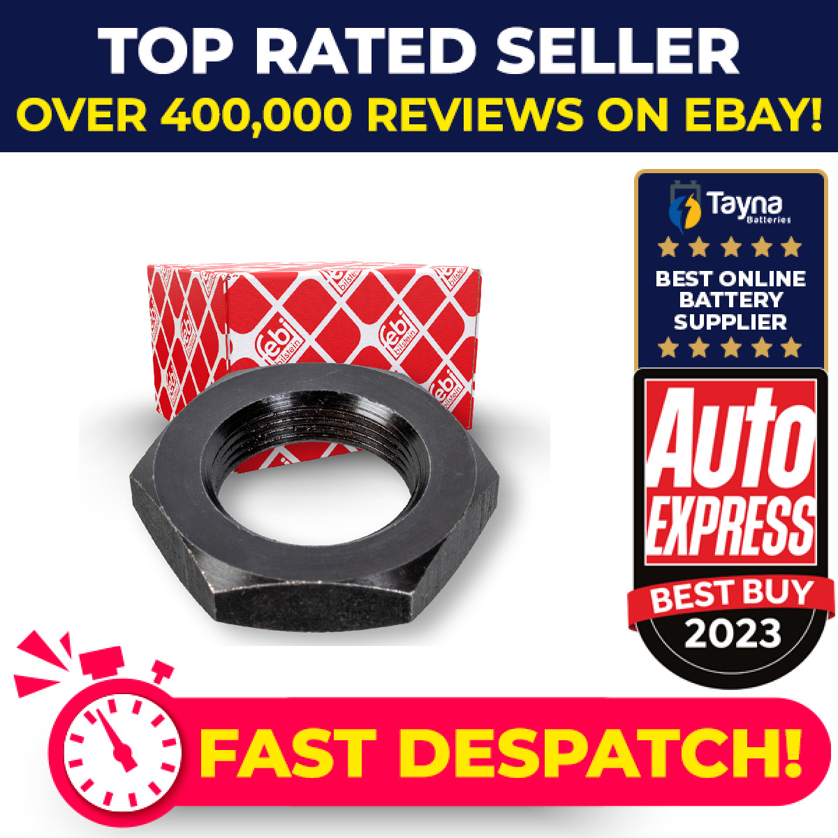 Hub Nut 177709 Febi 21220759 Genuine Top Quality Guaranteed New