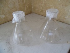 PYREX Glass 2800mL Wide Mouth Beaded Rim Fernbach Style Flask No. 4420 Lot of 2