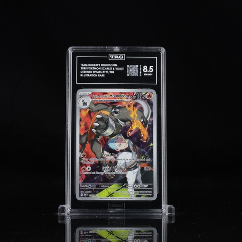 Team Rocket's Houndoom graded TAG 8.5 for sale on eBay