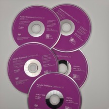 Adobe Premiere Elements 10 DVD 2011 5-Disc Win Mac OS Video Editing