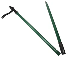 Landzie 44" L Steel Stand Up Manual Weeder Removal Tool Green/Black Genuine OEM