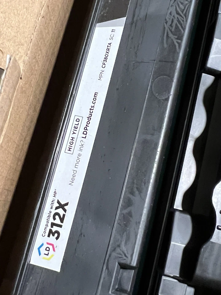 Tóner GENUINO HP CF380X HP 312X NEGRO HP LASERJET PRO Foto 2 de 3