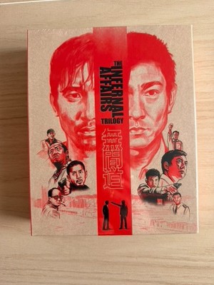The Infernal Affairs Trilogy 4K Blu-Ray Umbrella LIMITED Collectors NUMBERED Ed.