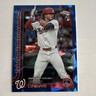 Topps 2025 Chrome Update Sapphire Dylan Crews Rookie Debut #USC190 Nationals