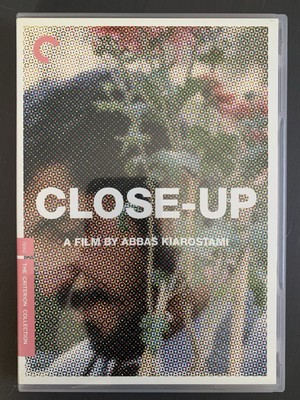 Close-Up Abbas Kiarostami (Criterion DVD, 1990) 2Disc Set. Like New.