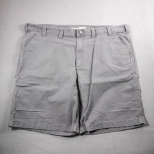 Carhartt Relaxed Fit Rugged Flex Canvas Work Shorts Men 46 BS2514M 10" Inseam