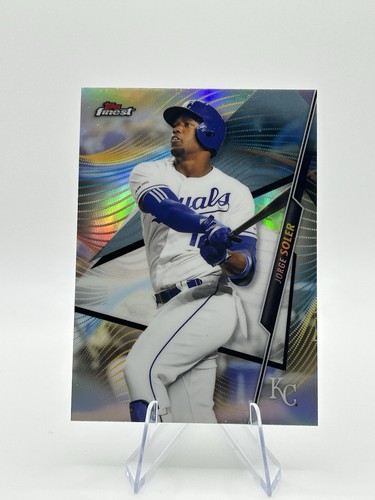 2020 Topps Finest Jorge Soler [Refractor] #39 card