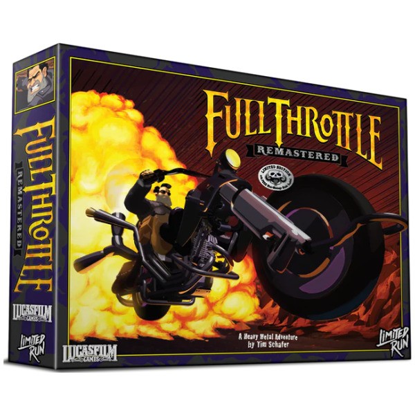 Full Throttle Remastered Sur Xbox One – Édition USA Limited Run Games, Jeu En Anglais