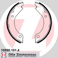 Zimmermann Bremsbackensatz Feststellbremse 10990.101.4 FüR 240 Volvo 940 740 960