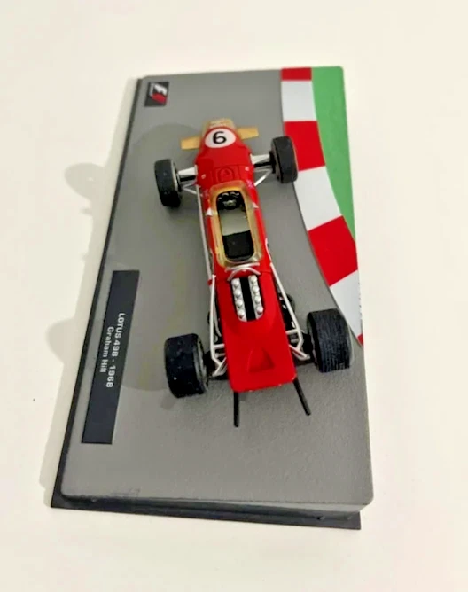 Model Lotus 49B Graham Hill Monaco Gp 1968 1/43 F1 Auto Collection - Immagine 4 di 4