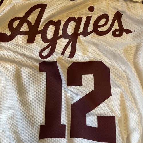 NEW Adidas Texas A&M Aggies Swingman Basketball Jersey Men's $90 NCAA LARGE - Picture 9 of 14
