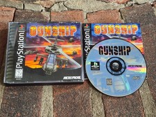 Gunship Playstation 1 PS1 Tested Complete CIB