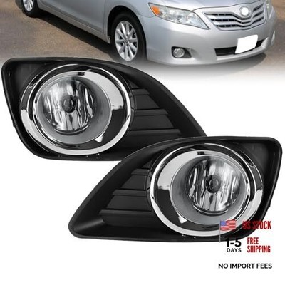 Fog Lights Compatible With 2010 2011 Camry Front Bumper Lights w/H11 12V 55W