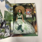 Mattel 1994 Hollywood Legends Scarlett O'Hara Green & White Dress-Brand New
