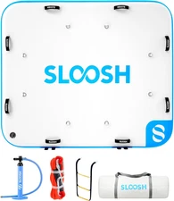 Inflatable Floating Dock Platform Non Slip Water Mat for Lake Pool Beach