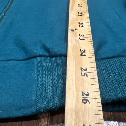 Vintage PENDLETON Jacket Mens Size M Teal Green 100% Virgin Wool Bomber USA Made - Picture 7 of 17