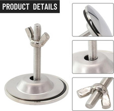 2Pack Stainless Steel Kitchen Sink Hole Cover, 2 Inch Faucet Hole Cover Stain...