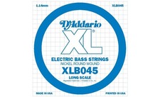 D Addario Xl Nickel Wound .045 Gauge Bass Guitar String Clear Tone 36.25 Inch