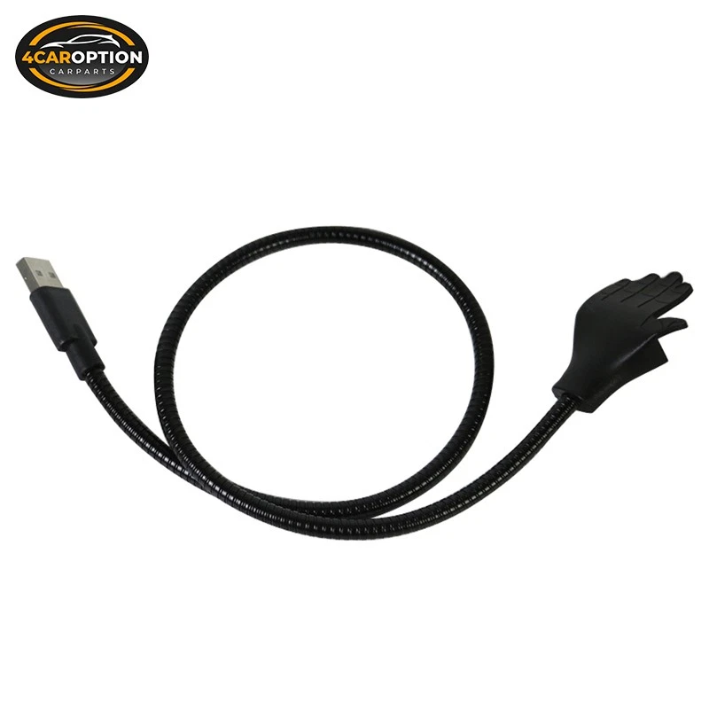 Cable de carga cargador USB Fexible Twister negro para Android Samsung LG Sony Foto 2 de 4