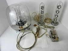 HARMAN KARDON SoundSticks subwoofer & satellite speakers  w/BOX, TESTED