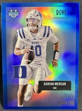 2025 Bowman Chrome U Darian Mensah 1955 Blue Refractor /150 #55AV-29 Duke