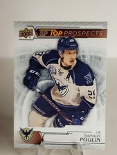 2018-19 Upper Deck CHL SP Top Prospects Samuel Poulin #SP16 Oilers 