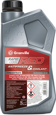 Anti Freeze Premium Red Coolant 1 Litre 1L 5 Year Protection Granville