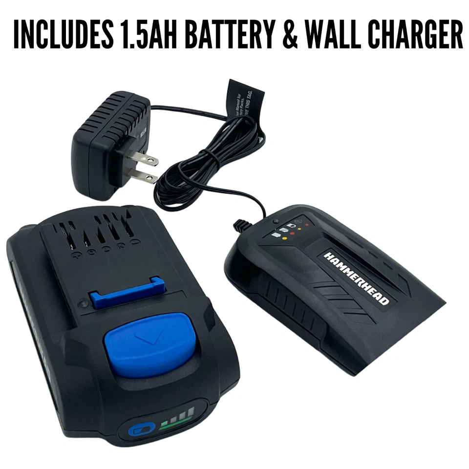 20v LOUD Handheld  Impact Air  Horn x2 Black Air Trumpets + Battery Charger Kit - Image 4 of 4