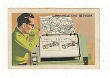 Australian Weather Trade card #419 An early facsimile machine in the 1960s