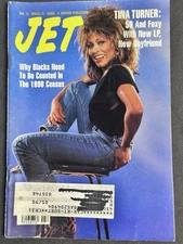 Jan. 15, 1990 JET Magazine - Vtg. Back Issue - Tina Turner Cover