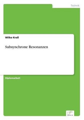 Subsynchrone Resonanzen by Wilko Krass (German) Paperback Book