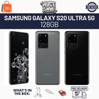 Samsung Galaxy S20 Ultra 5G 128GB 12GB RAM Unlocked Android Pristine Grade A+