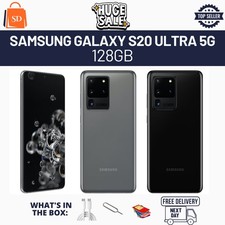 Image of Samsung Galaxy S20 Ultra 5G 128GB 12GB RAM Unlocked Android Pristine Grade A+