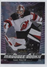 2024-25 O-Pee-Chee Platinum Marquee Rookies Cosmic 41/65 Isaac Poulter #240 12ll
