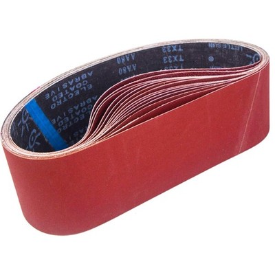 Sanding Belt Set for Belt Sander, for Grinding, Filing, Sharpening and Rust R...