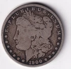 1900 O Morgan Silver Dollar 1$ Coin 90% Silver #971