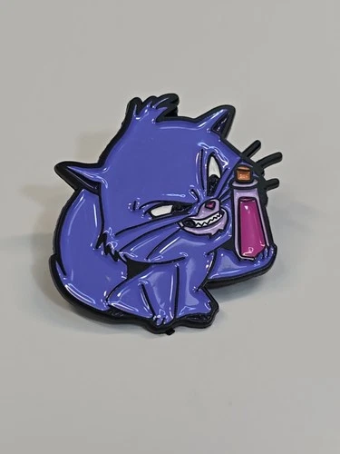 Yzma Cat With Potion Cartoon Character Lapel Pin