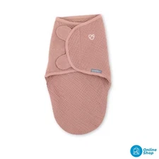 SwaddleMe by Ingenuity Original Muslin Baby Swaddle 0-3 Months