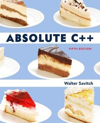 Absolute C++ Paperback Kenrick, Savitch, Walter Mock